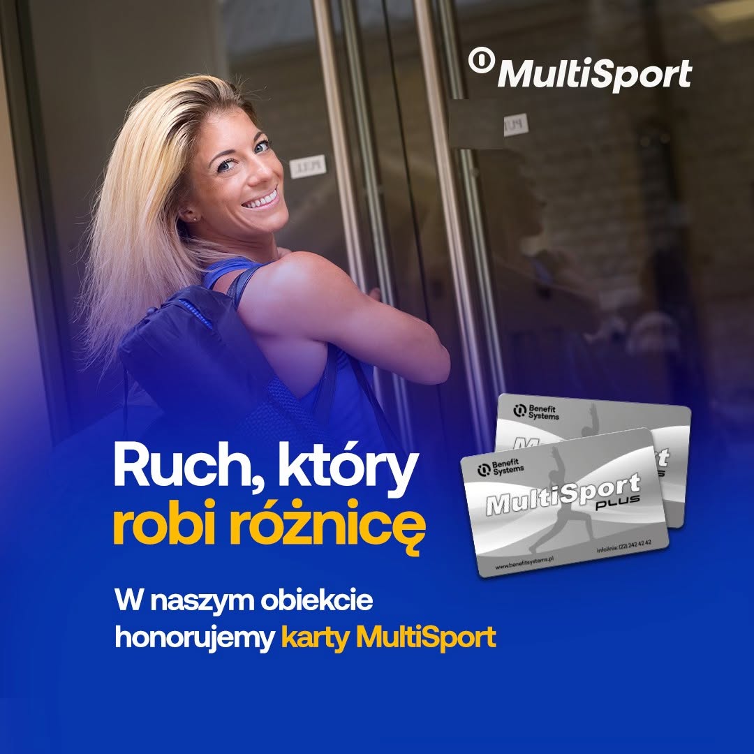 Honorujemy karty Multisport